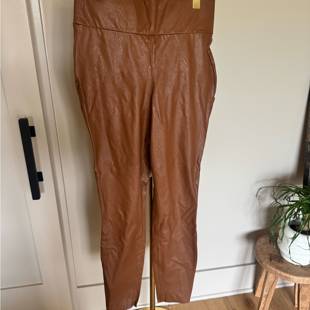 PAIGE Sheena Faux Leather Leggings - Picture 5 of 5